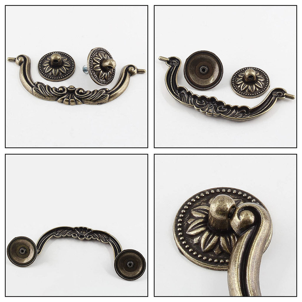 Drop Drawer Handles 5 Inch (128mm) 10 Piece