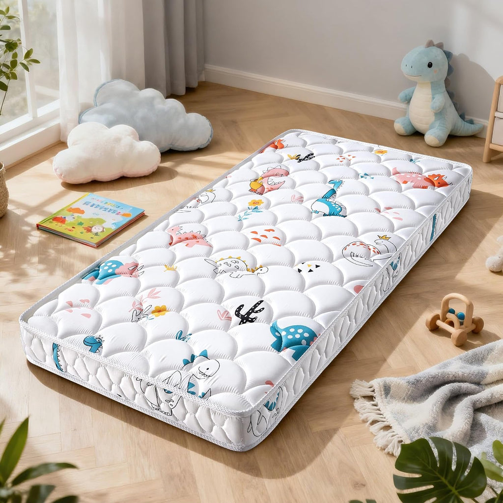 5" Crib Mattress and Toddler Mattress, Firm, Hypoallergenic Crib Mattress, Fits Standard Crib and Toddler Bed