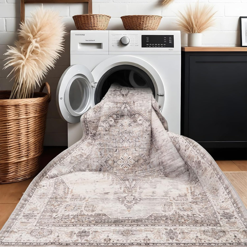 Washable Hallway Runner Rugs : Soft Ultra Thin Low Pile Carpet Machine Washable Indoor Lightweight Rug Runner Anti