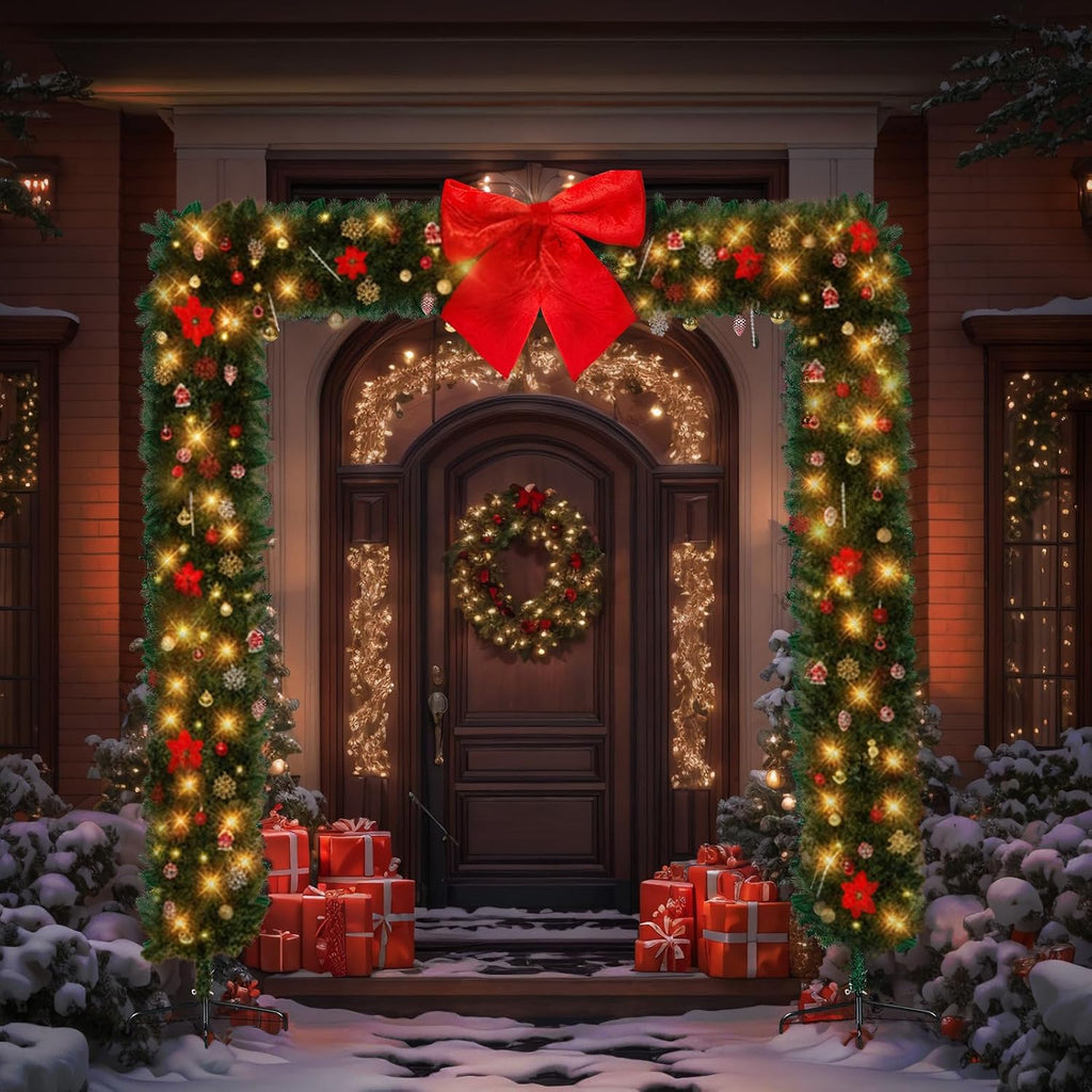 Lighted Christmas Archway Decoration with 350 LED