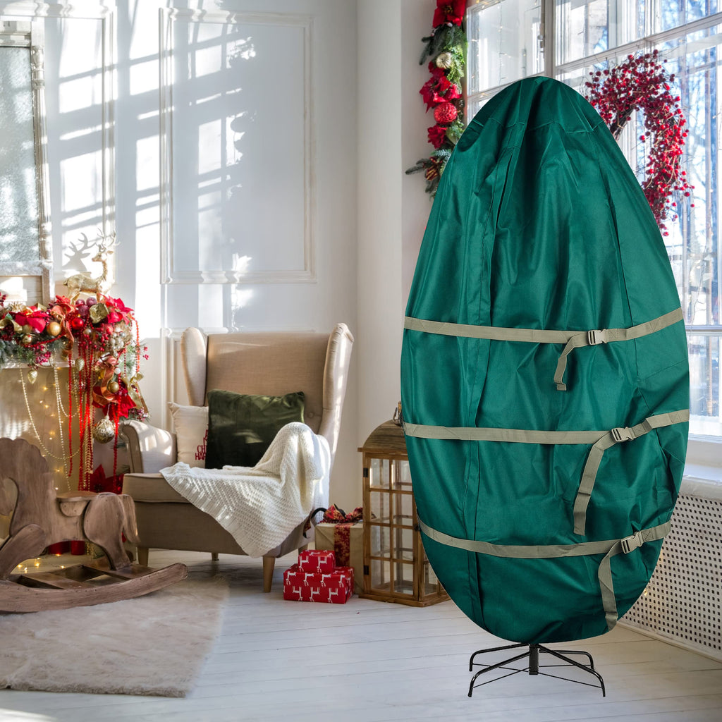 Upright Christmas Tree Storage Bag, Green, 75" x 35"