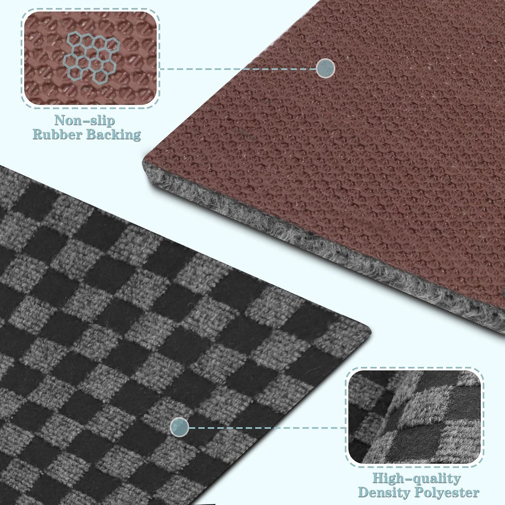 Runner Rug 3FT x 6FT, AYOHA 2'-82' Utility Carpet Runner Hallway Aisles Balcony Garages, Area Rugs with Non-Slip
