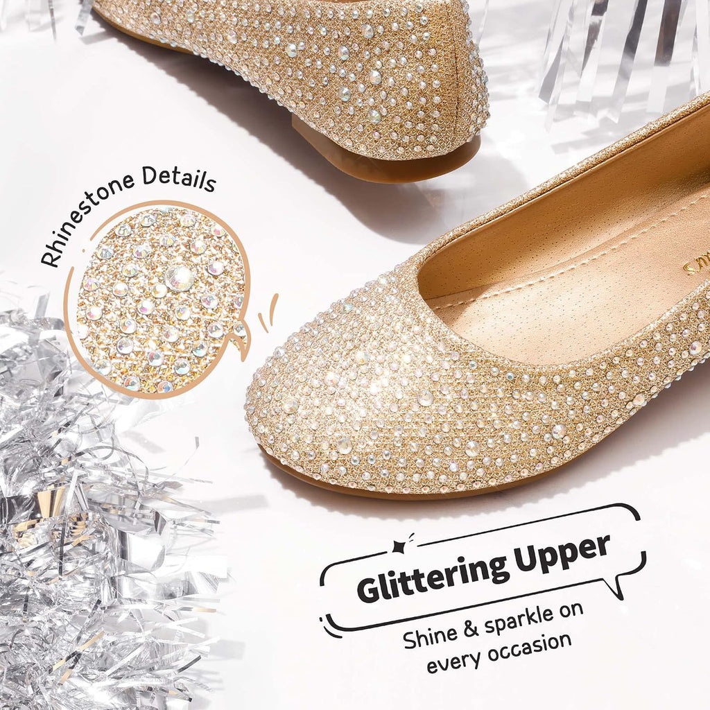 Girls Ballet Flats Dress Shoes