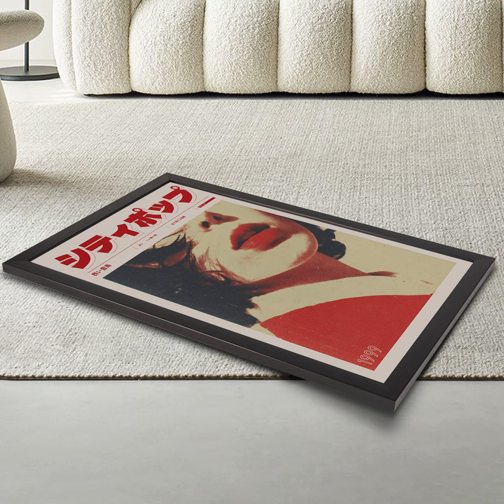 Retro Japanese Poster City Pop Music Canvas Wall 90s Y2k Wall Decor Vintage Quirky Vaporwave Aesthetic Prints