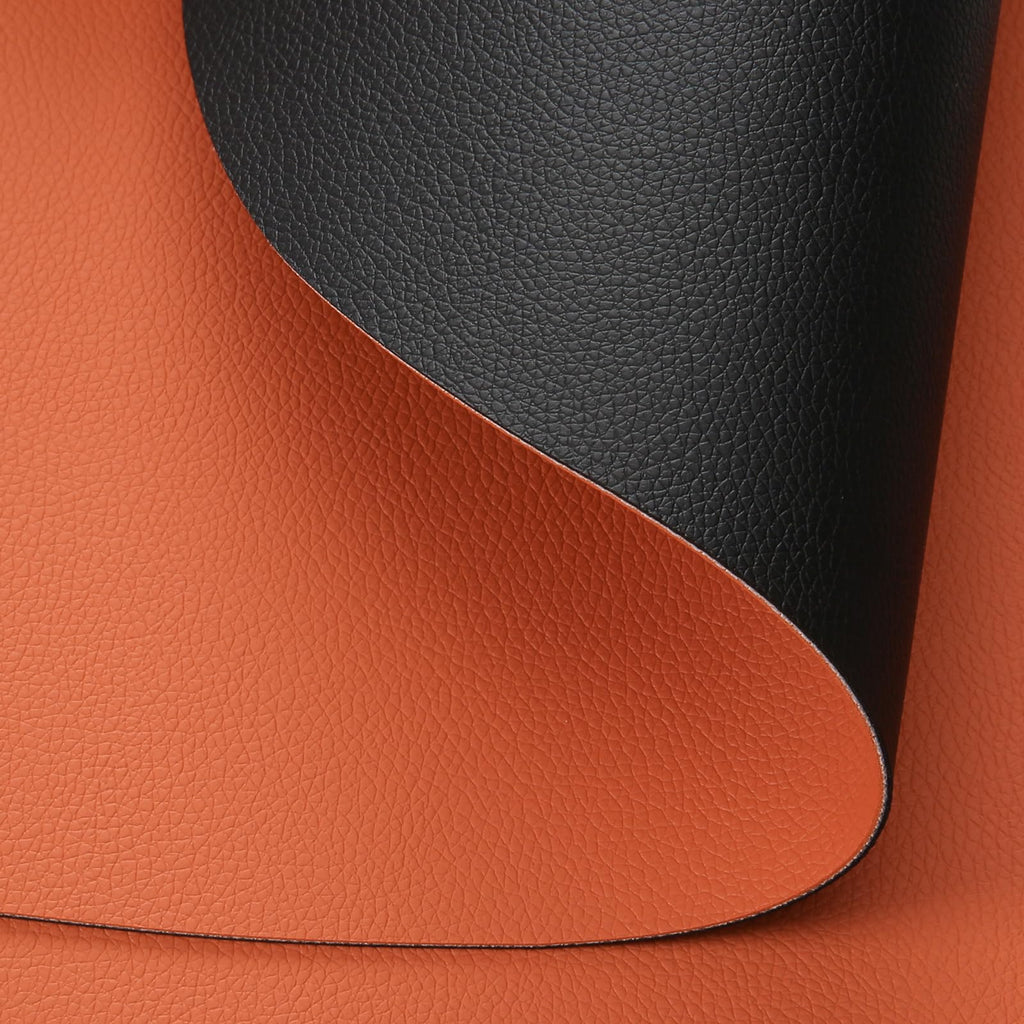 Placemats Set of 4 Faux Leather Placemats with Coasters