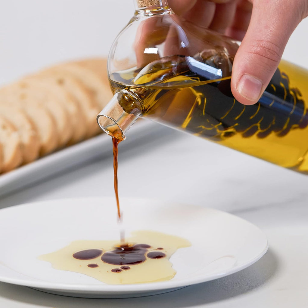 Napa Olive Oil and Vinegar Cruet with Cork Stopper