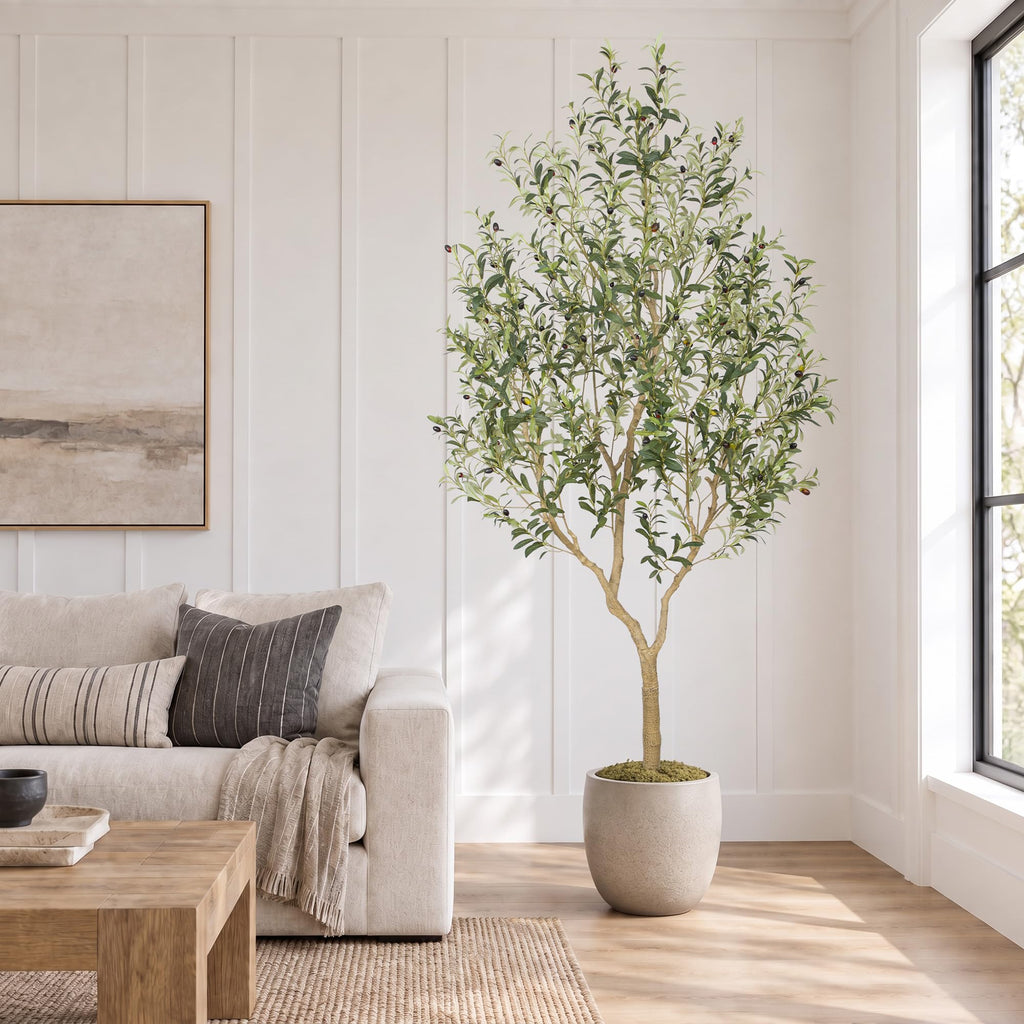 Faux Olive Tree lz (1, 8.0ft)