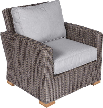 Sanibel Club Teak Chair, Granite