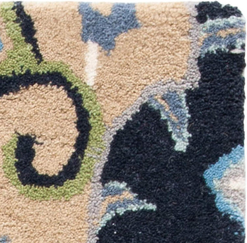 Wyndham Area Rug - 10' x 14', Blue & Multi, Handmade Modern Wool