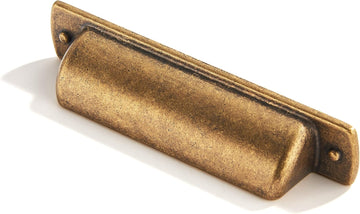 10 Pack 3" Drawer Pulls Antique Brass Cabinet Cup Pulls Kitchen Hardware Cabinet Handles Drawer Handles Knobs 3 inch