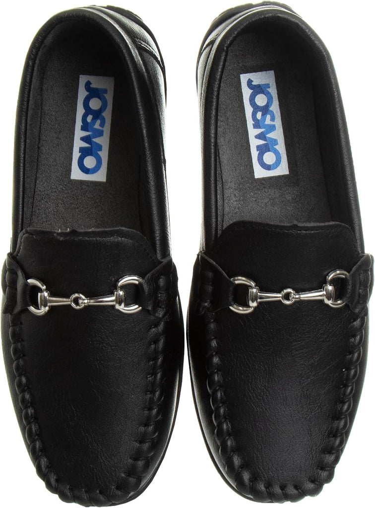 Boys Moccasin Driving Loafers - Casual Dress Penny Slip On Boat Shoes (Toddlers - Little Kids - Big Kids)