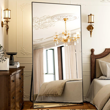 77" x 38" Oversized Full Length Mirror, Large Floor Mirror