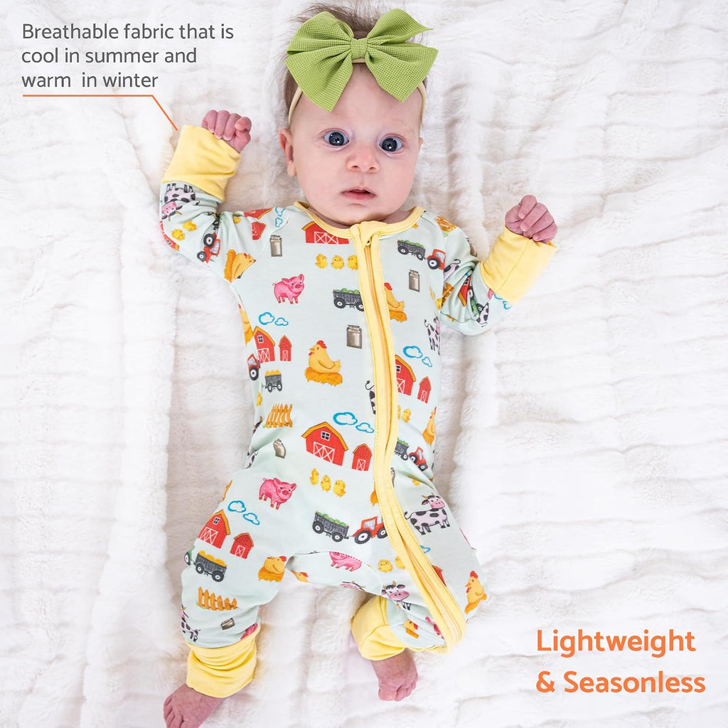 Baby Footie Pajamas, Viscose from Bamboo Sleepers