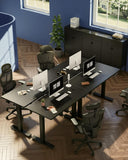 EN1 One-Piece Standing Desk, 48"x24" Seamless Desktop Electric Height Adjustable