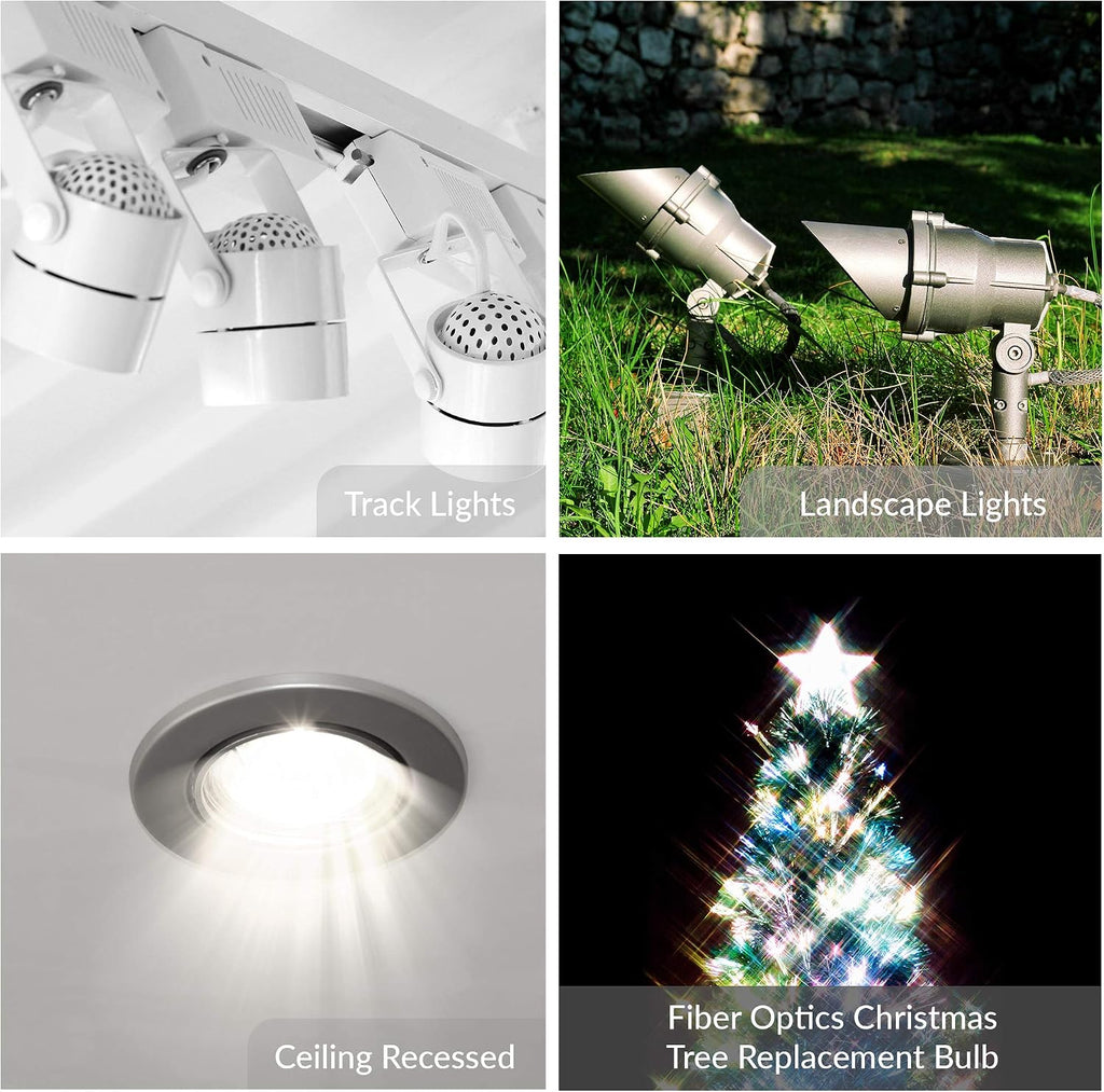 LED MR11 3W Flood Light Bulb, GU4 Bi-Pin Base, 4000K