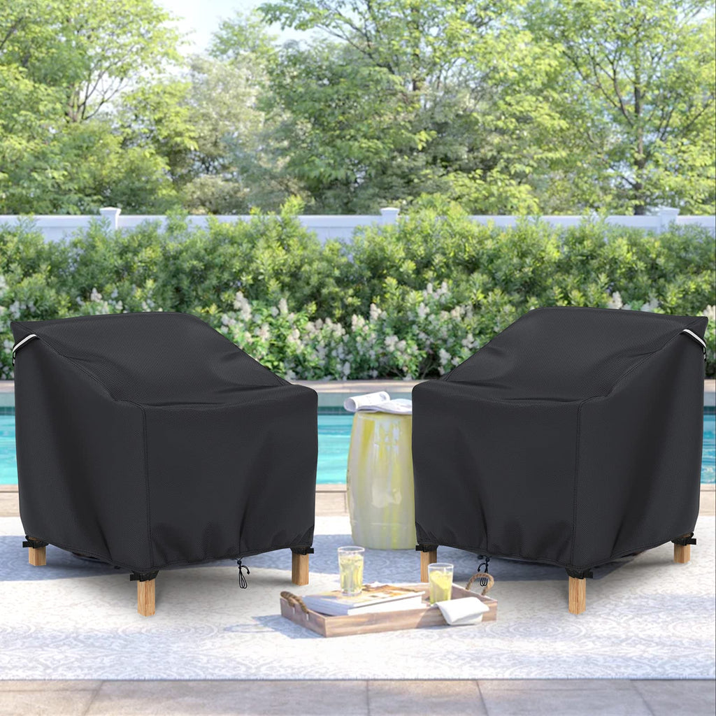 2 Pack 32" W x 37" D x 36" H, Black
