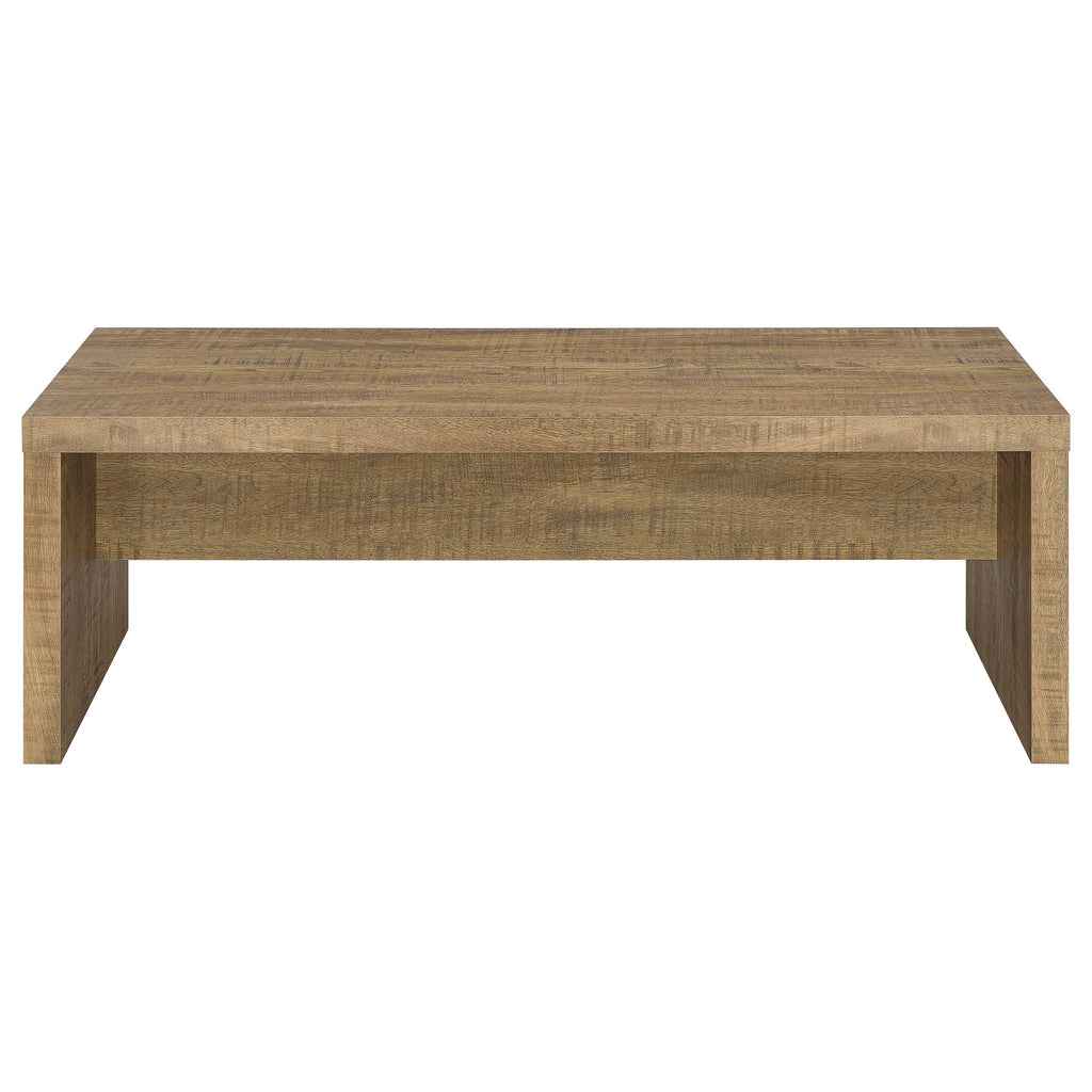 Lynette 47-Inch Living Room Rectangular Coffee Table, Mango 704128