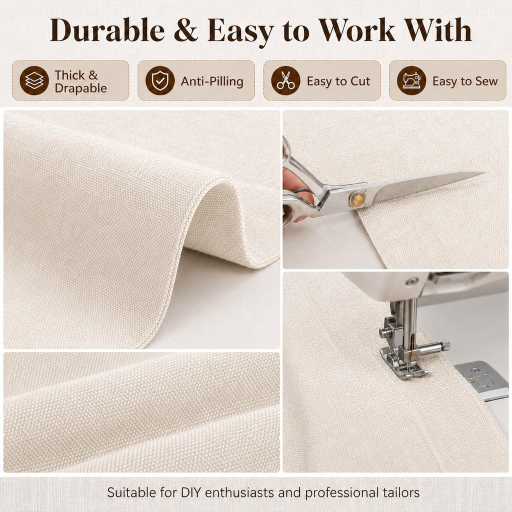 Mini Chenille Fabric by the Yard, 57-Inch Wide