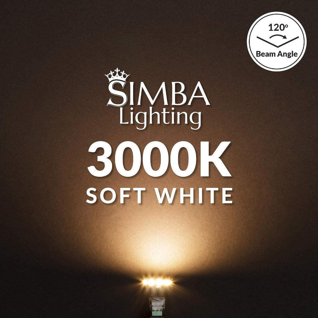 LED MR11 3W Flood Light Bulb GU4 Bi-Pin Base, 3000K, 10 Pack