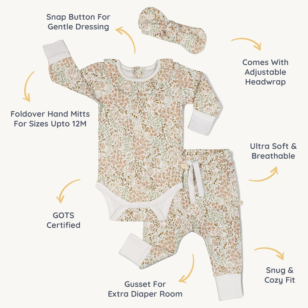 FW24 Ruffle Kimono Pant Set