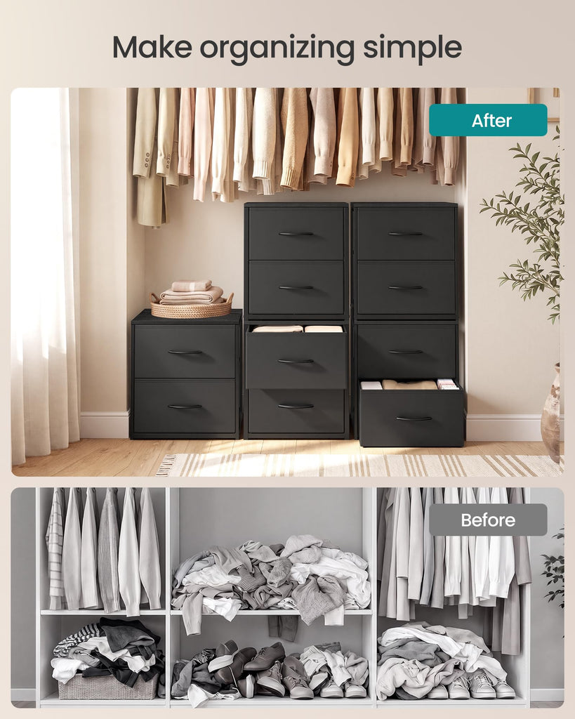 Closet Organizers and Storage, Stackable Storage Drawers