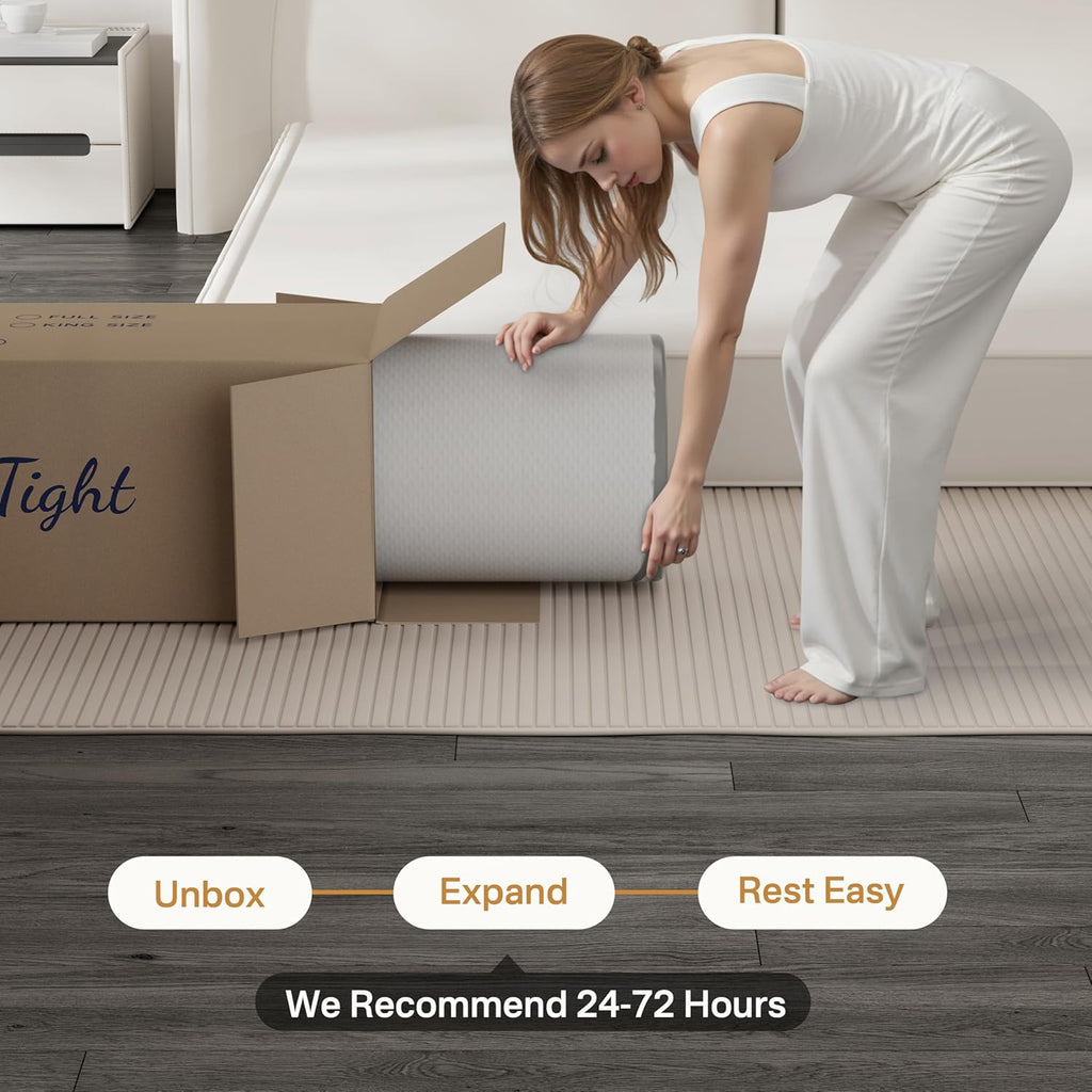 Luxury California King Mattress, Hybrid 14 Inch Cal King Mattress in a box | Cooling Gel Memory Foam Mattress, Motion