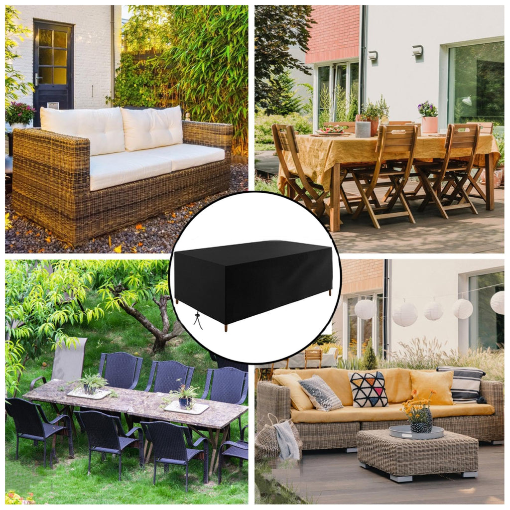 Large Patio Furniture Cover Waterproof Outdoor Furniture Covers 87" L*55" W*33" H Extra Large Outdoor Furniture Set