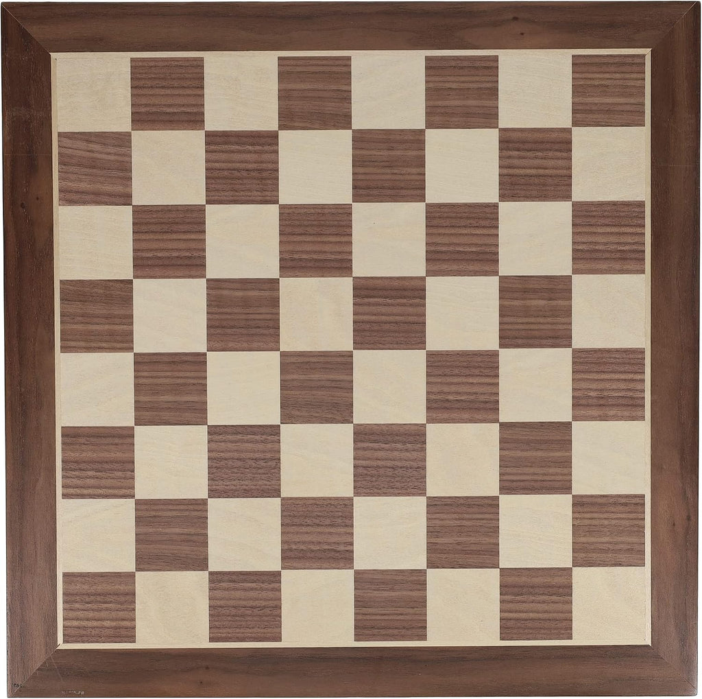 Medieval Themed Chess Set - Wooden Chess Board with Intricate Polystone Chess Pieces, Chess Sets for Adults, 15 in.