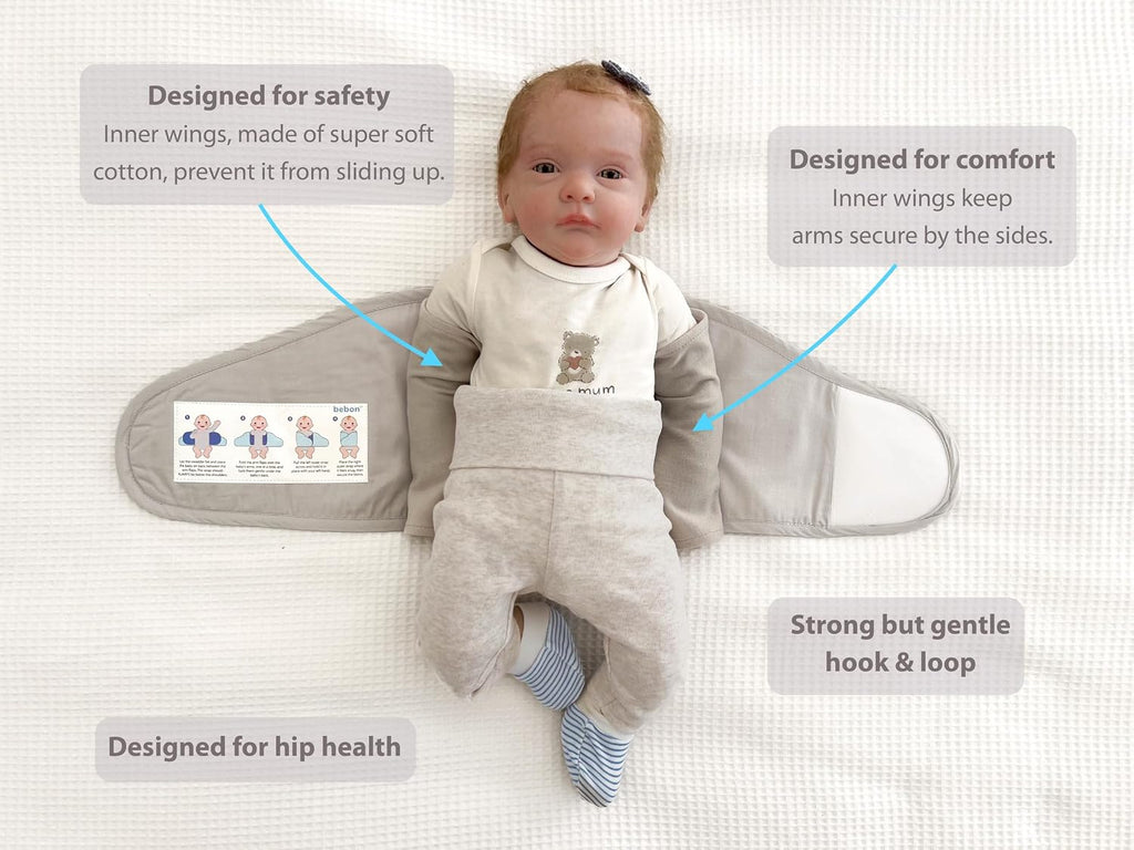 Baby Arm Swaddle | Adjustable Swaddle Wrap for Newborns and Infants