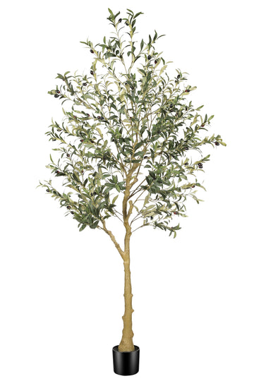 6ft Faux Olive Tree with Textured Trunk & Lifelike Leave Home Decor