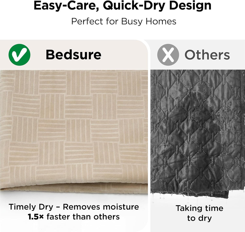 Waterproof Couch Cover for Sofa and Dogs Quick Drying, 52x82IN