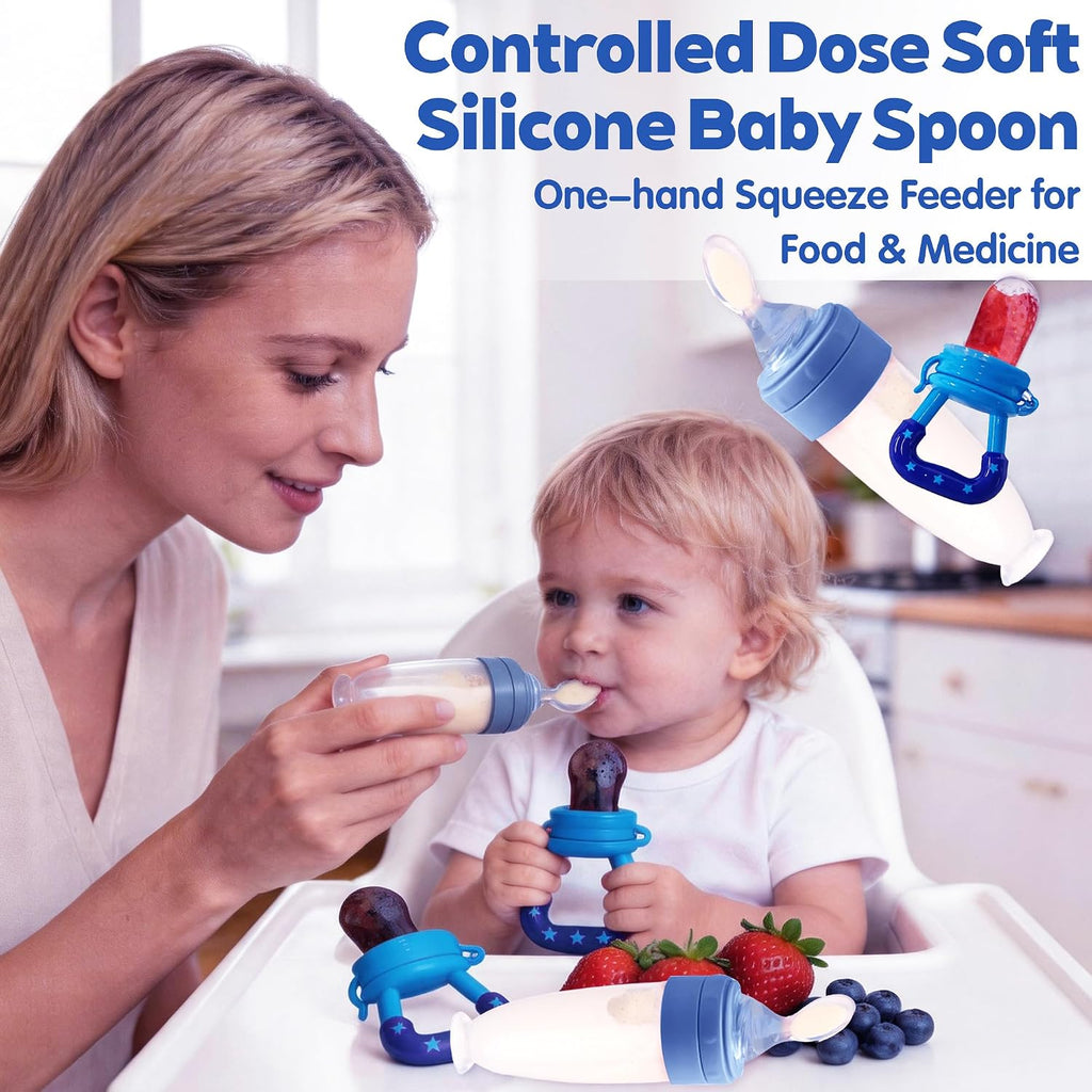 Feeding Set, Baby Led Weaning Supplies Kit With Suction Bowl & Car Plate, Bib, Spoon, Fork, Cup - Food-Grade