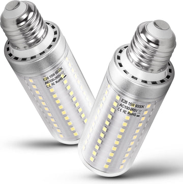 E26 LED Bulb 15W LED Corn Light 150W Equivalent 2000lm 6000K Daylight White