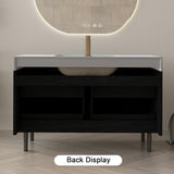 36" Modern Bathroom Vanity with Ceramic Sink