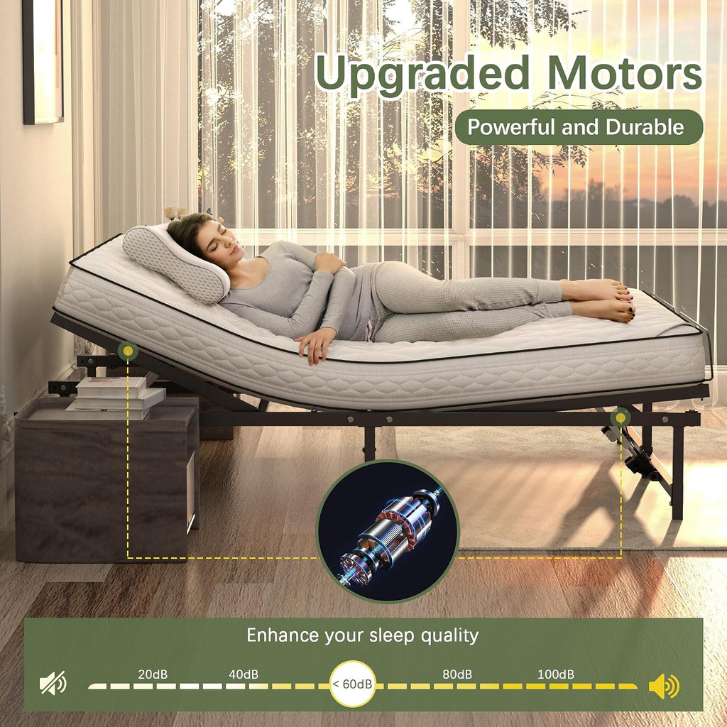 Adjustable Bed Frame King Electric Adjustable Bed Base