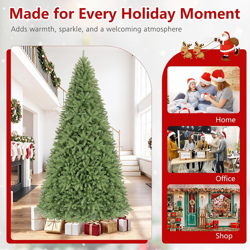 Artificial Christmas Tree with 5090 Lush PVC Branch Tips