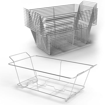 Chafing Wire Racks, Durable Steel Chafing Racks for Buffet - 12 Pack
