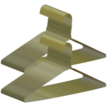 Wire Hangers 16" Dry Cleaner Metal Bulk, 120 Pcs, Gold, Classic