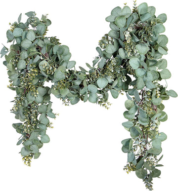 Eucalyptus Garland Lush Artificial Greenery Faux Vines
