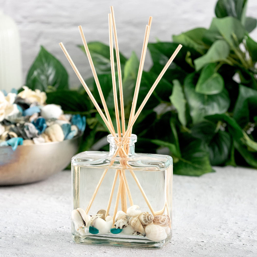 Pacific Isles Botanical Reed Diffuser | 7.5 fl oz | Aromas of Vanilla, Sandalwood and Sea Salt Multi Color