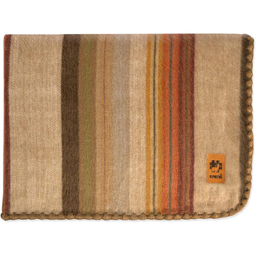 70% Alpaca Wool Blanket, Queen Size Bed Blanket, Brown