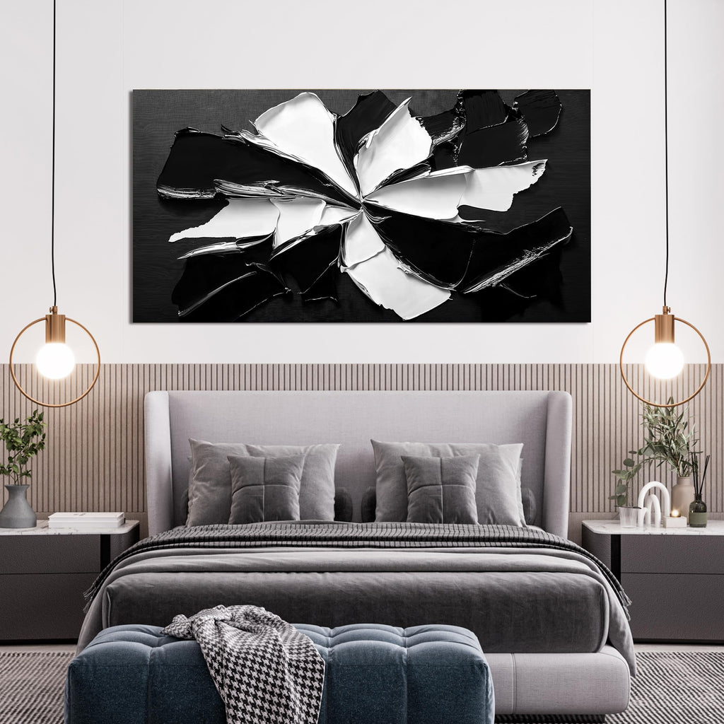 Abstract Wall Art Decoration Modern Wall Art Pictures Abstract Canvas Art Wall Decor Minimalist Black and White Wall