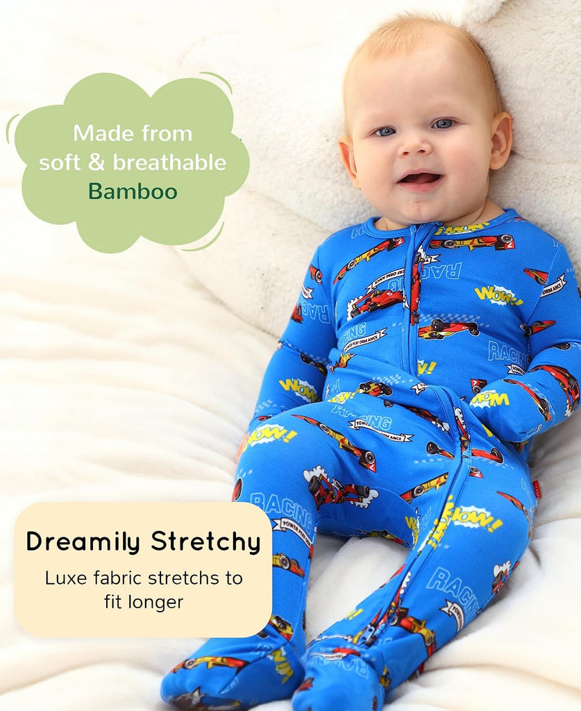 Viscose Baby Footless Pajamas Soft Sleepers