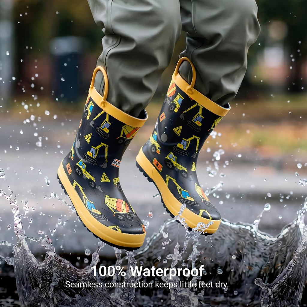 Kids Rubber Rain Boots