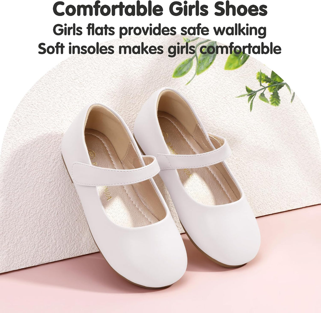 Girls Dress Shoes Toddler Mary Jane Ballet Flats
