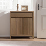 58" Fluted Buffet Cabinet with Storage, Modern Farmhouse Sideboard with Drawers & 3-Level Adjustable Shelves