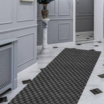 Runner Rugs 2' x 6' Indoor Outdoor Carpet Runner, Area Rugs with Anti-Slip Rubber Backing for Aisle Hallway Balcony