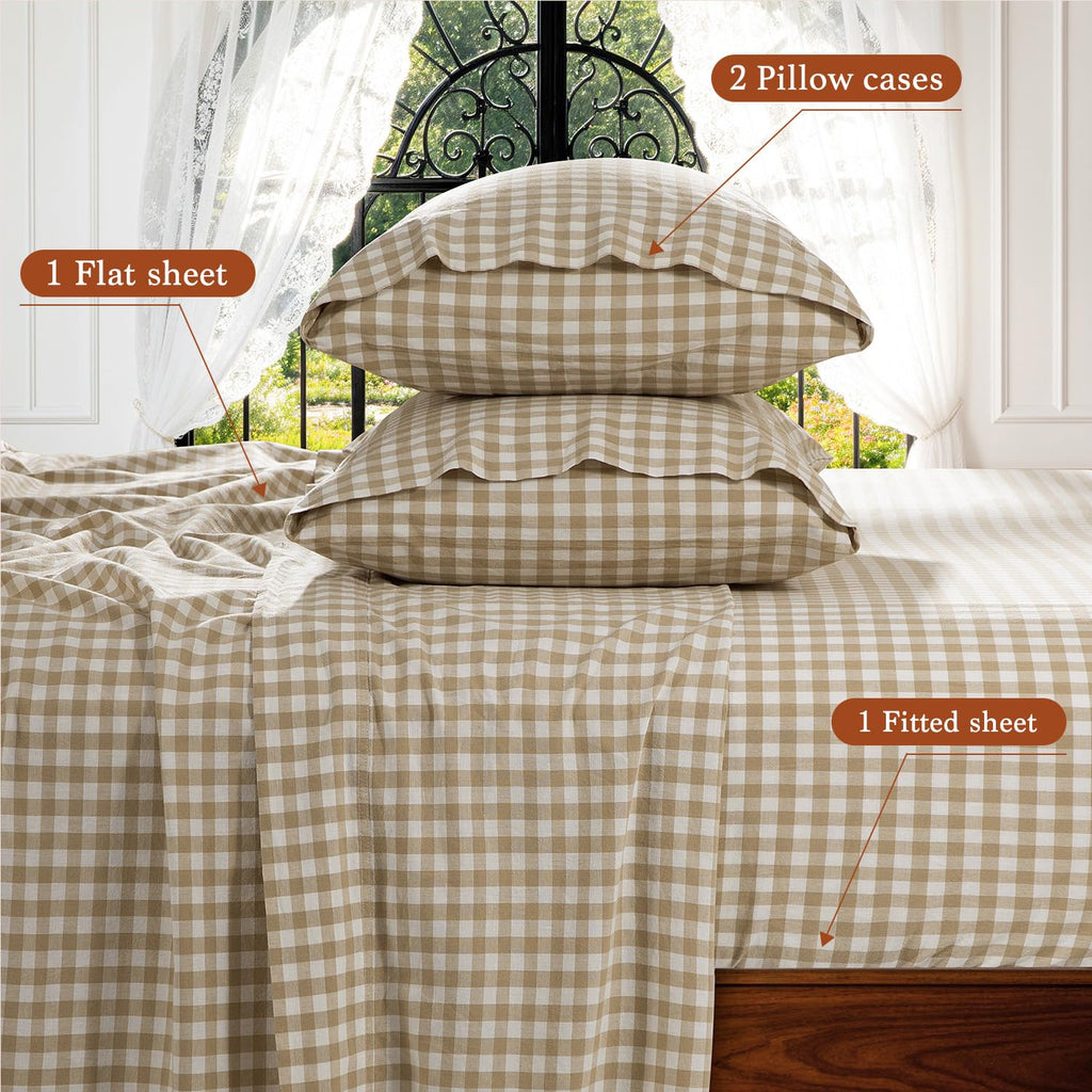 100% French Linen Sheets - Bed Sheets
