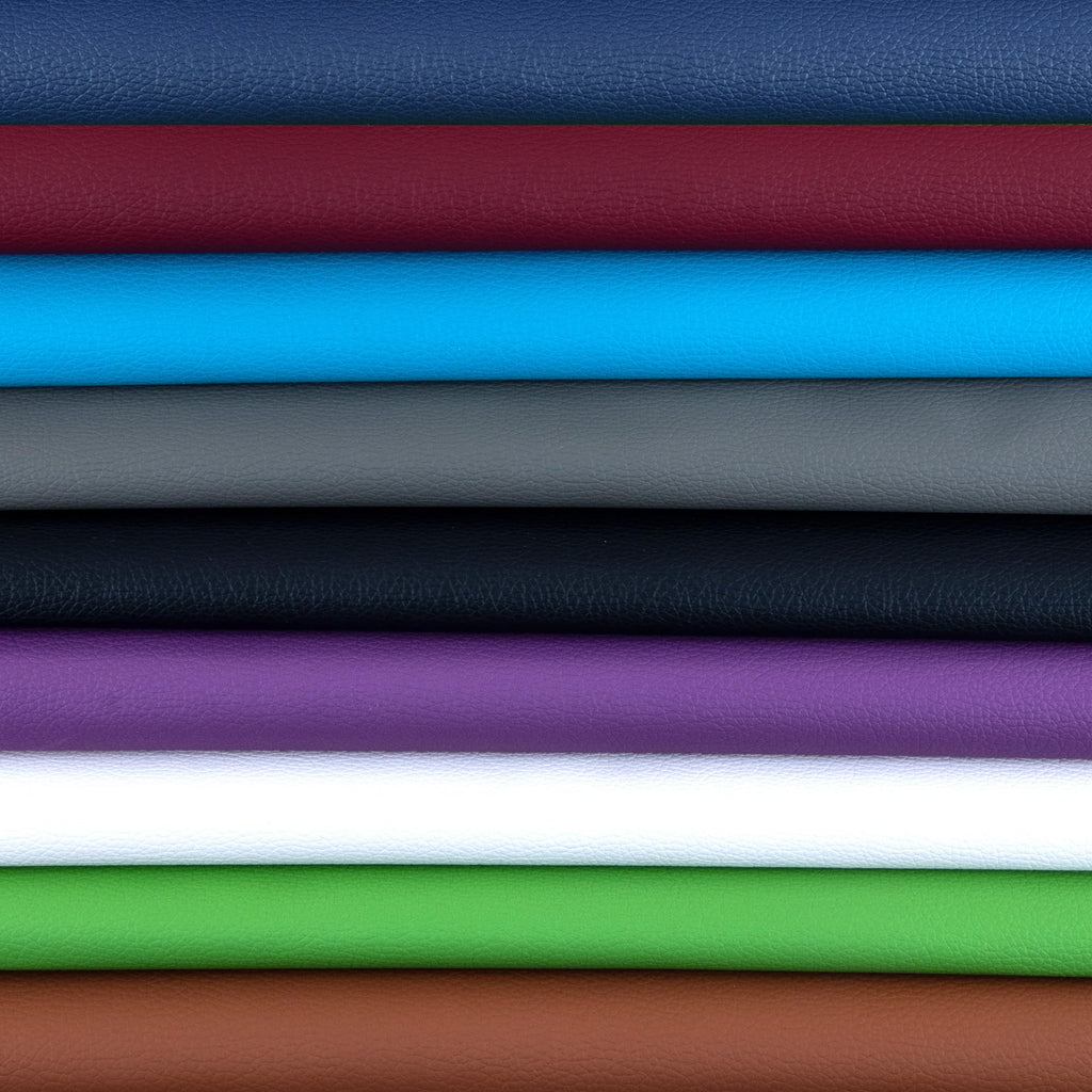 Upholstery Faux Leather Sheets Fabric 12" X 54" Suitable for Furniture Sewing, Sofa Handmade DIY Projects (Burgundy