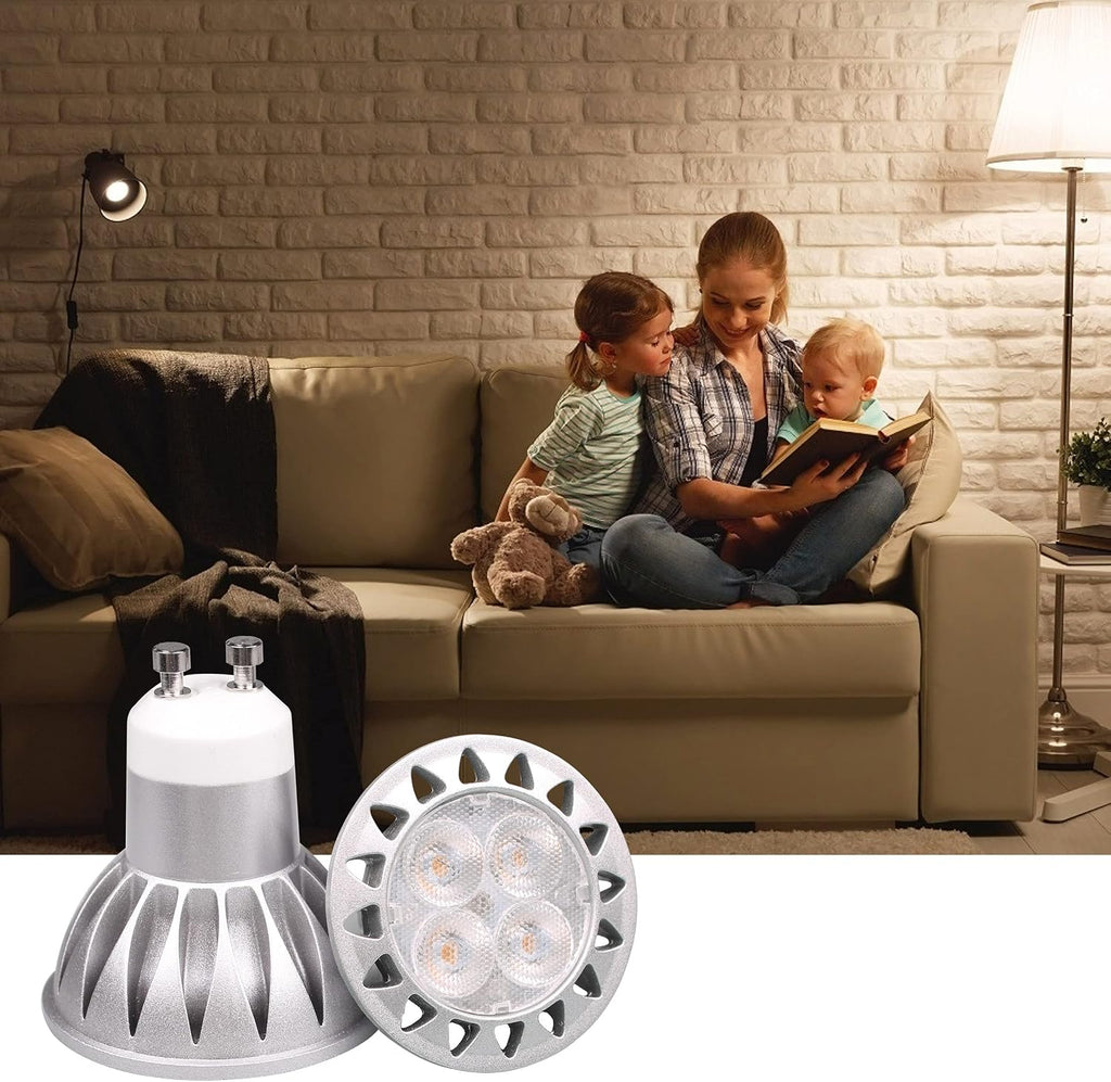 GU10 Dimmable Led Bulbs 120V 50W Equivalent 4000K Natural White